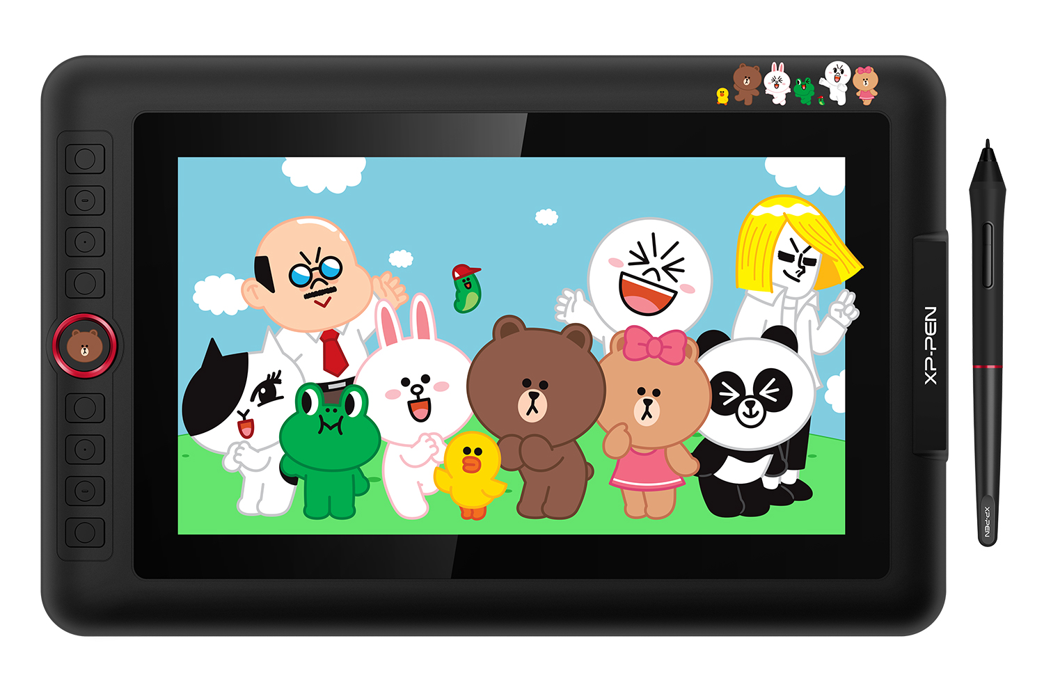 XPPen Drawing Monitor Artist12 Pro Pen Display Line Friends Edition
