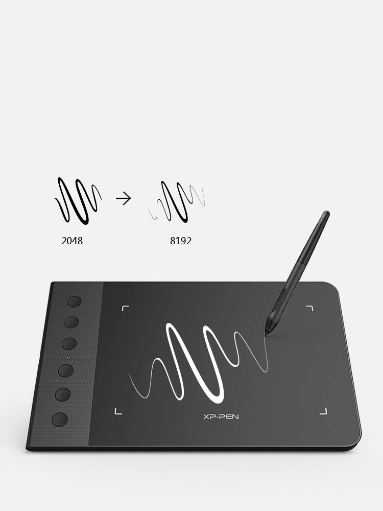 XP-Pen Star G640S Tableta de dibujo digital con 8192 niveles de presión